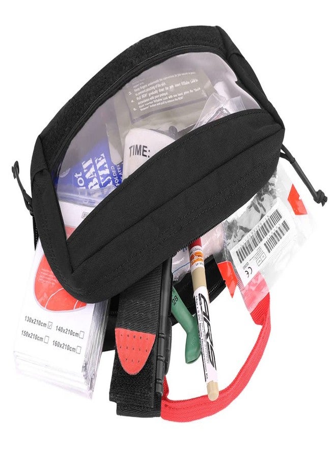 KRYDEX Clear Top Insert Bag with Hook Panel Tactical Packing Cube Travel Organizer Bag (Small) - Image 5